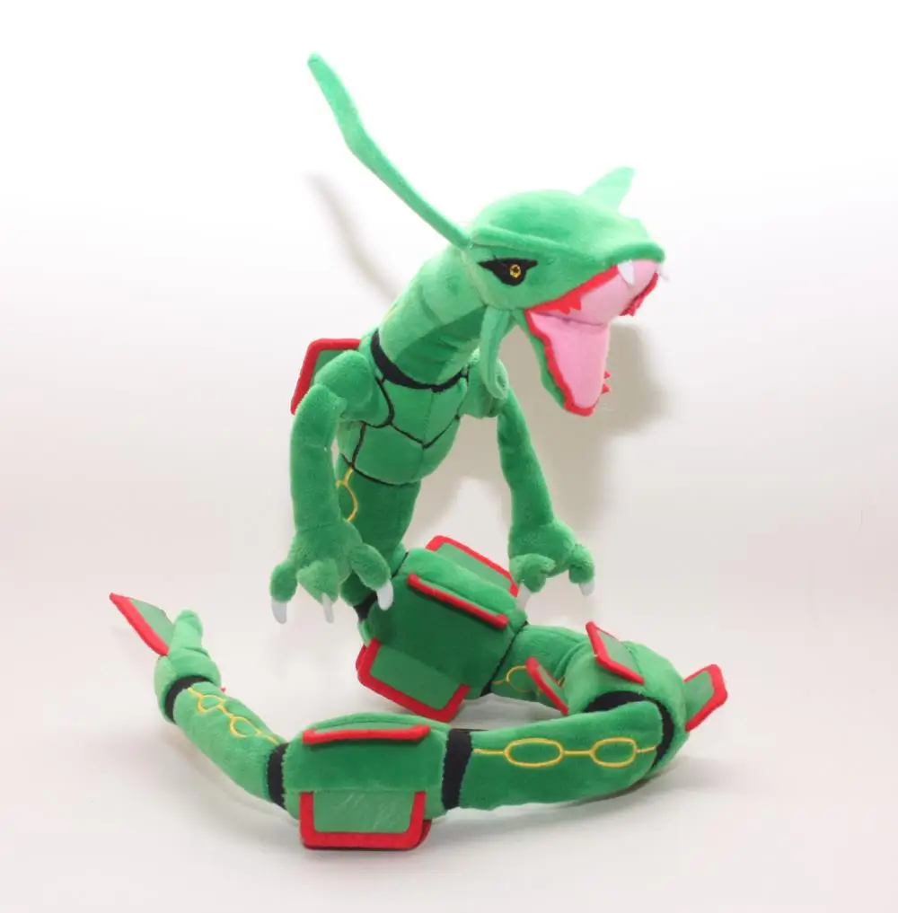 Аниме Rayquaza Плюшевые игрушки Драконы 80 см Размеры Brinquedos|dragon plush toys|dragon plushplush toys dragon
