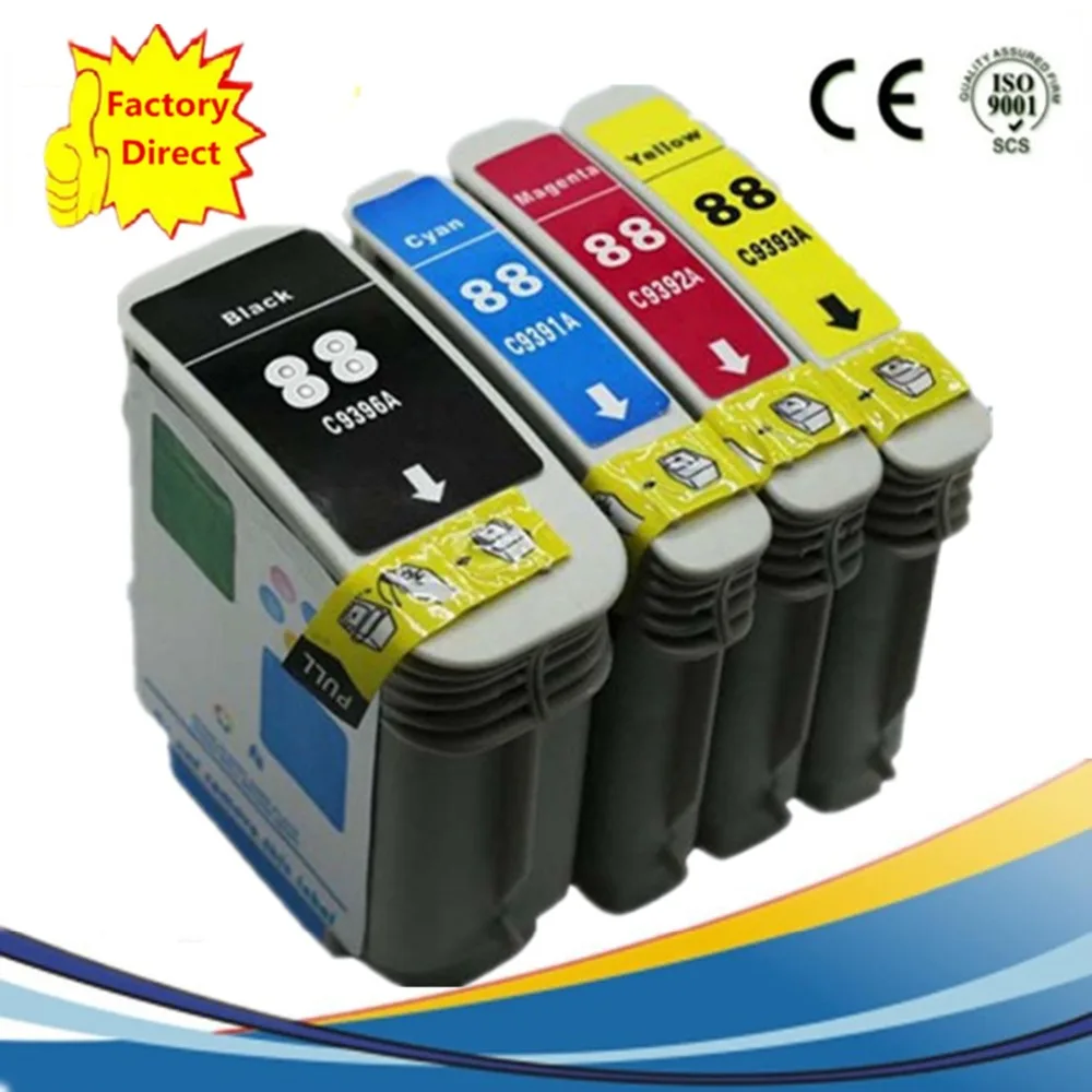 88XL Замена чернильных картриджей для HP88 HP88XL Officejet Pro K5300 K5456dn K550 K550dtn K550dtwn K550TN K550TWN|ink