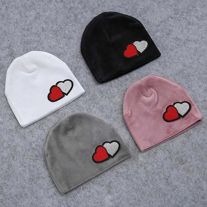 GZHilovingL Newborn Baby Boys Girls Solid Velvet Beanies hats Cute Spring Autumn New 2019 Warm Hats For Born Gifts | Детская одежда и