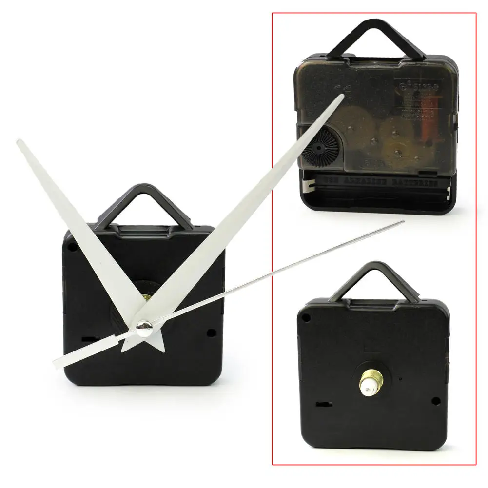 Кварцевые настенные часы механизм ремонт DIY Набор инструментов с белыми