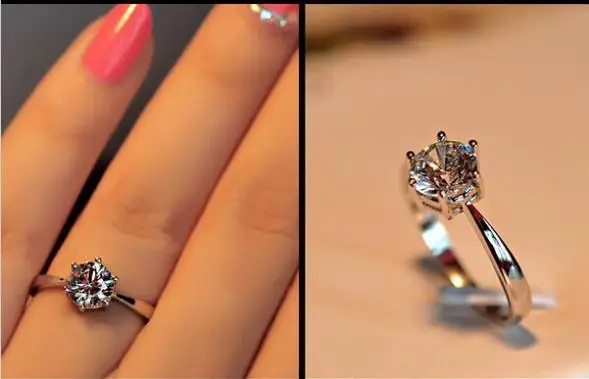 Новинка 2014 оптовая продажа обручальное кольцо с сердечком посеребренное