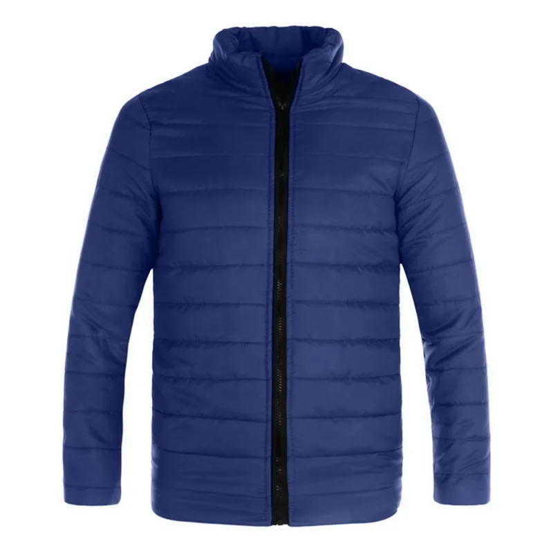 LAAMEI Men's Warm New Jacket 2018 Winter Cotton Casual Stand Collar Zipper Plus Size M-5XL Clothes Thick Male Outerwear | Мужская