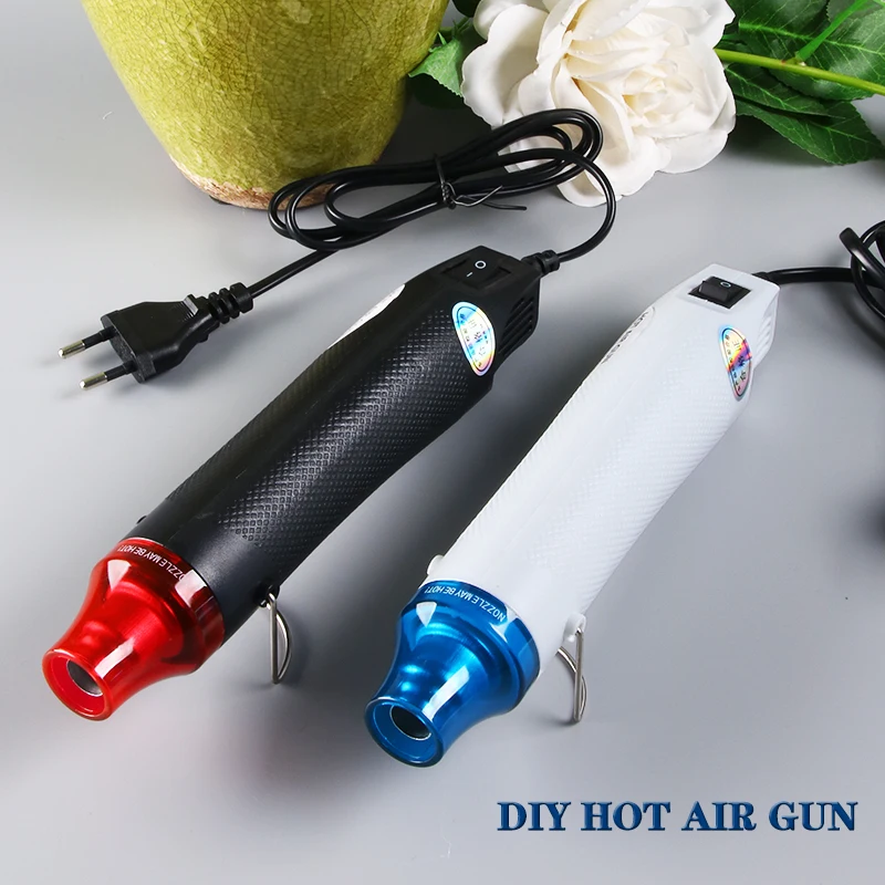 Heat gun 220V 300W DIY Hot air Power tool Hair dryer soldering Supporting Seat Shrink Plastic Air | Инструменты