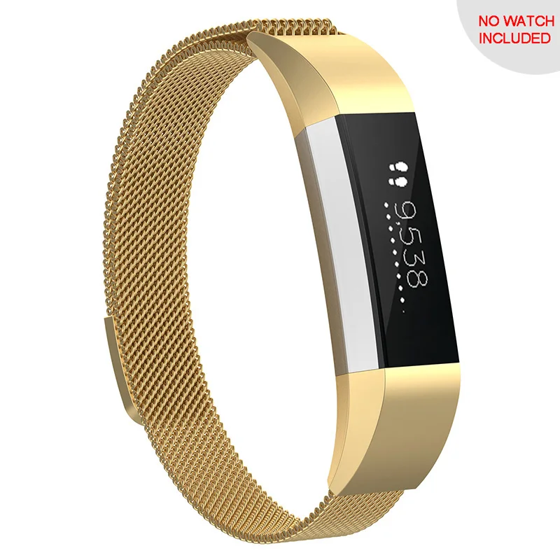 Миланские часы из нержавеющей стали, ремешок для Fitbit Alta/Alta HR, умный Браслет, высококачественный ремешок из нержавеющей стали