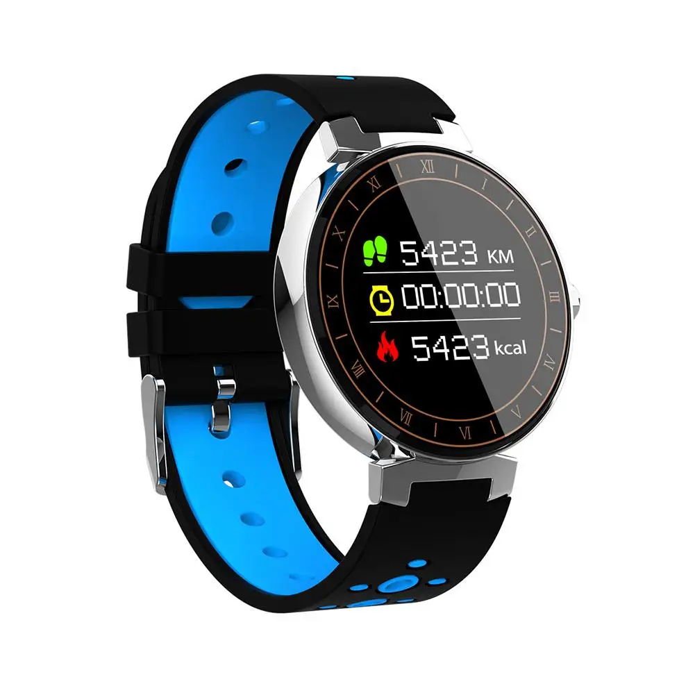 Sanwood/многофункциональный крови Давление сердечного ритма Смарт часы браслет для