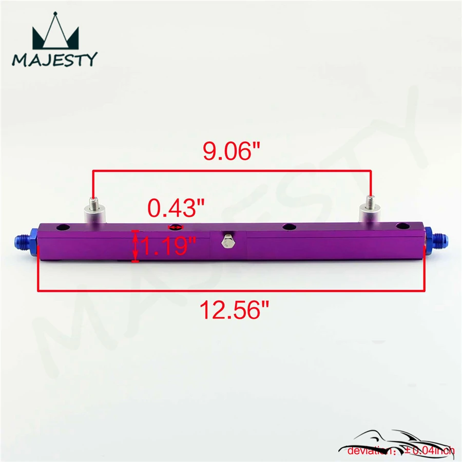 Топливный инжектор с высоким потоком для Lancer Evolution EVO 7 8 9 4G63 01 05 фиолетовый|fuel