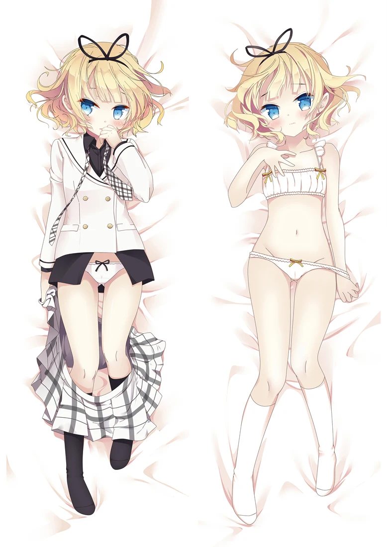 Аниме мультфильм Gochuumon wa Usagi Desuka обнимающая персиковая кожа 2-сторонняя наволочка