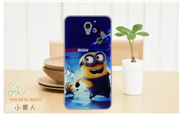 For ZTE Blade A510 BA510 phone bag pouch high quality fashion Soft TPU silicone painting back case cover YH-1 |