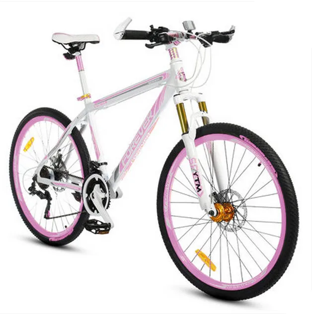 Kaufen Neue Marke Berg Fahrrad Aluminium Legierung Rahmen Dual Disc Bremse Abschließbar Gabel 26/27,5 Zoll Rad 21/24/27/30 Geschwindigkeit Fahrrad