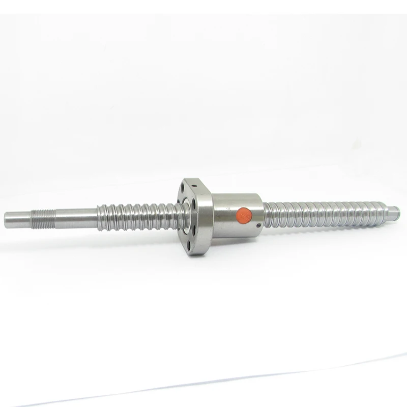 Free shipping SFU1204 L-600mm rolled ball screw C7 with 1204 flange single nut for BK/BF10 end machined CNC parts | Обустройство дома