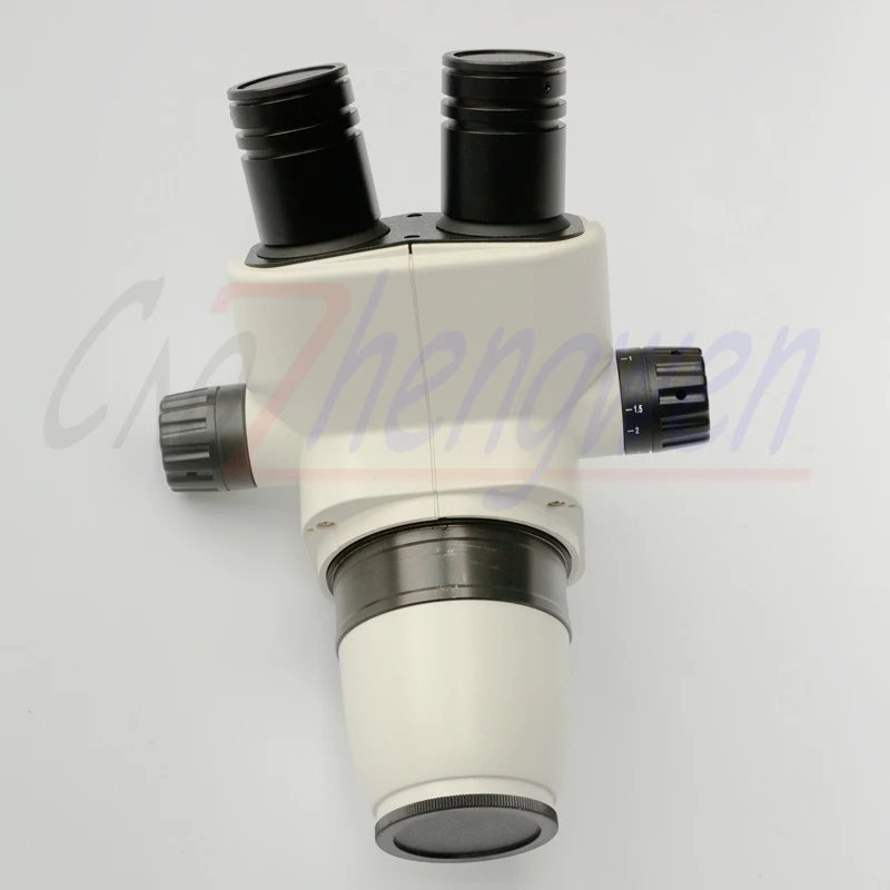 

FYSCOPE Microscope Head 2X-45X Binocular Stereo Zoom Microscope Head with Focusable 10X Eyepieces
