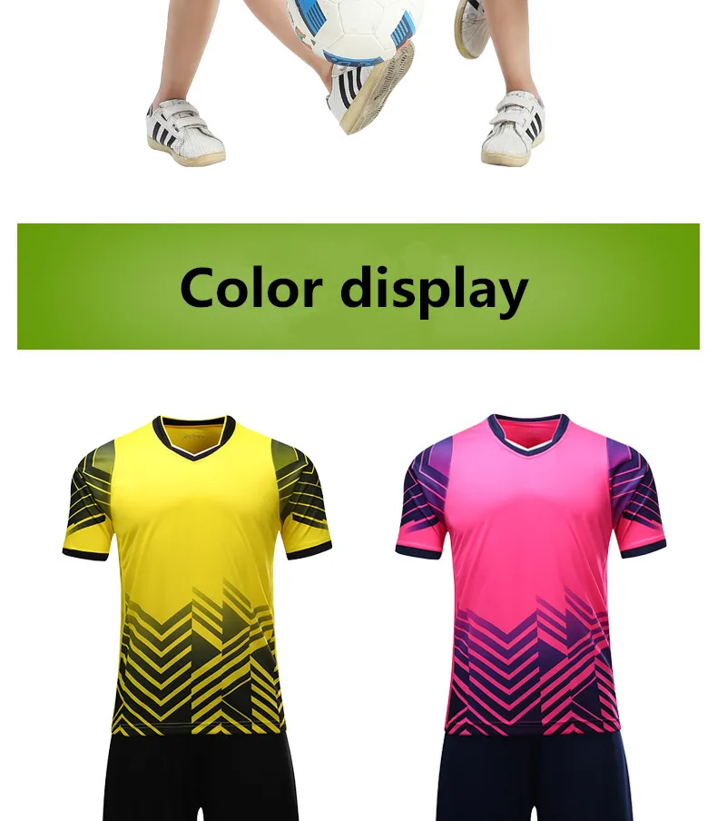 Survetement/футбольные футболки для мальчиков и девочек; Детские Молодежные футбольные комплекты; тренировочный костюм из джерси; спортивный комплект; одежда с принтом на заказ