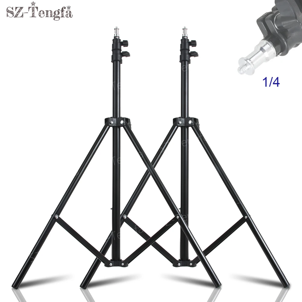 Комплект из 2 предметов м штатив-стойка с винтовой головкой 1/4 держателем для