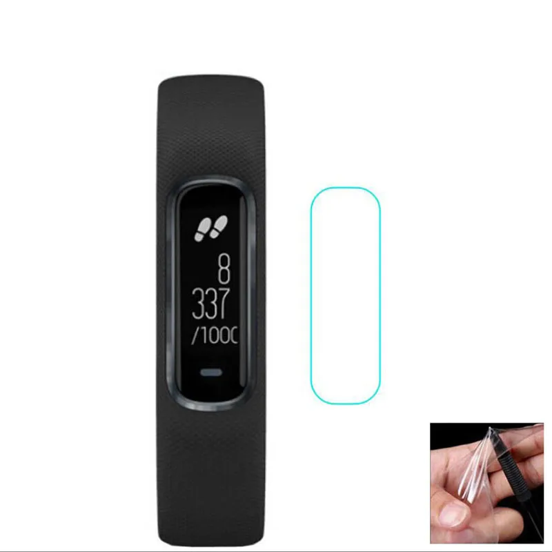 Защитная пленка из мягкого ТПУ с защитой от царапин для Garmin Vivosmart 4 смарт-браслет на весь экран защитная крышка Защитная пленка из мягкого ТПУ с защитой от царапин для Garmin Vivosmart 4 смарт-браслет на весь экран защитная крышка