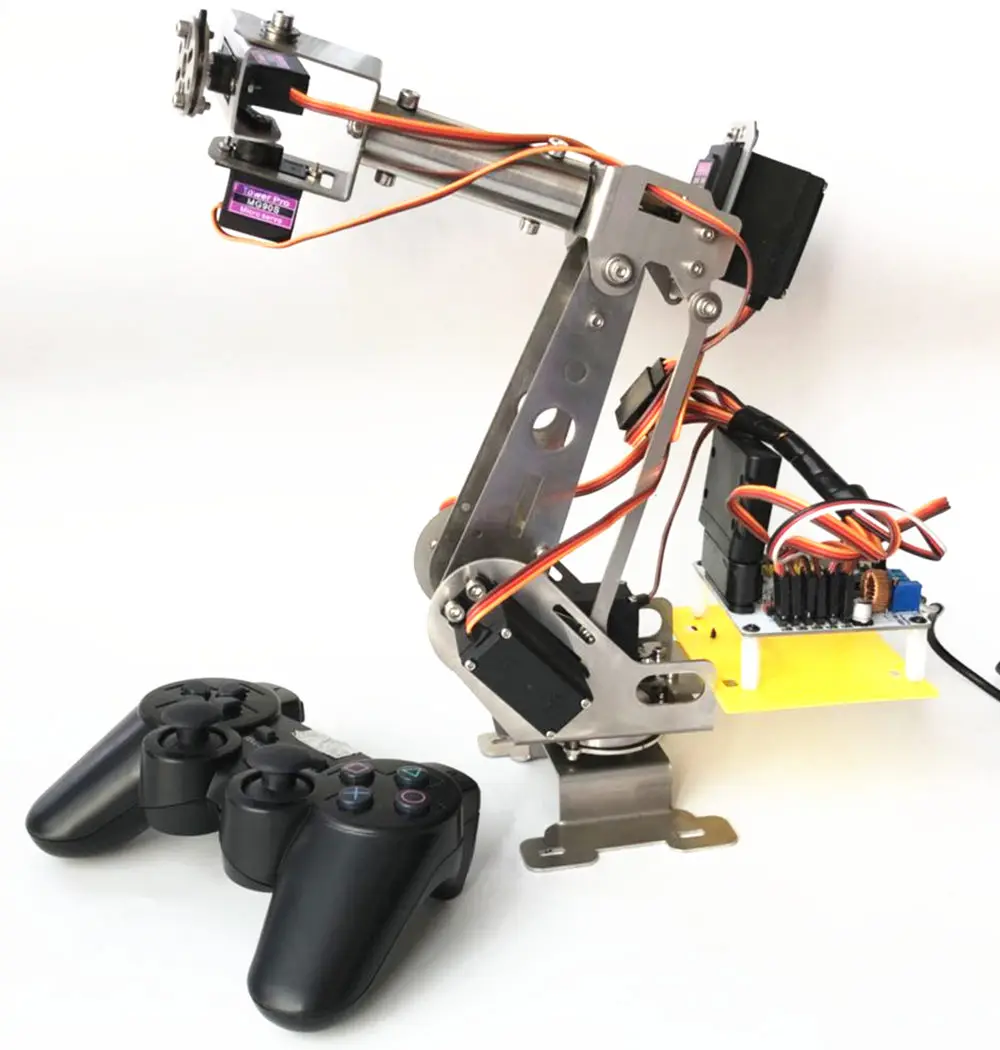 Пульт дистанционного управления arduino PS2 Роботизированная рука из нержавеющей