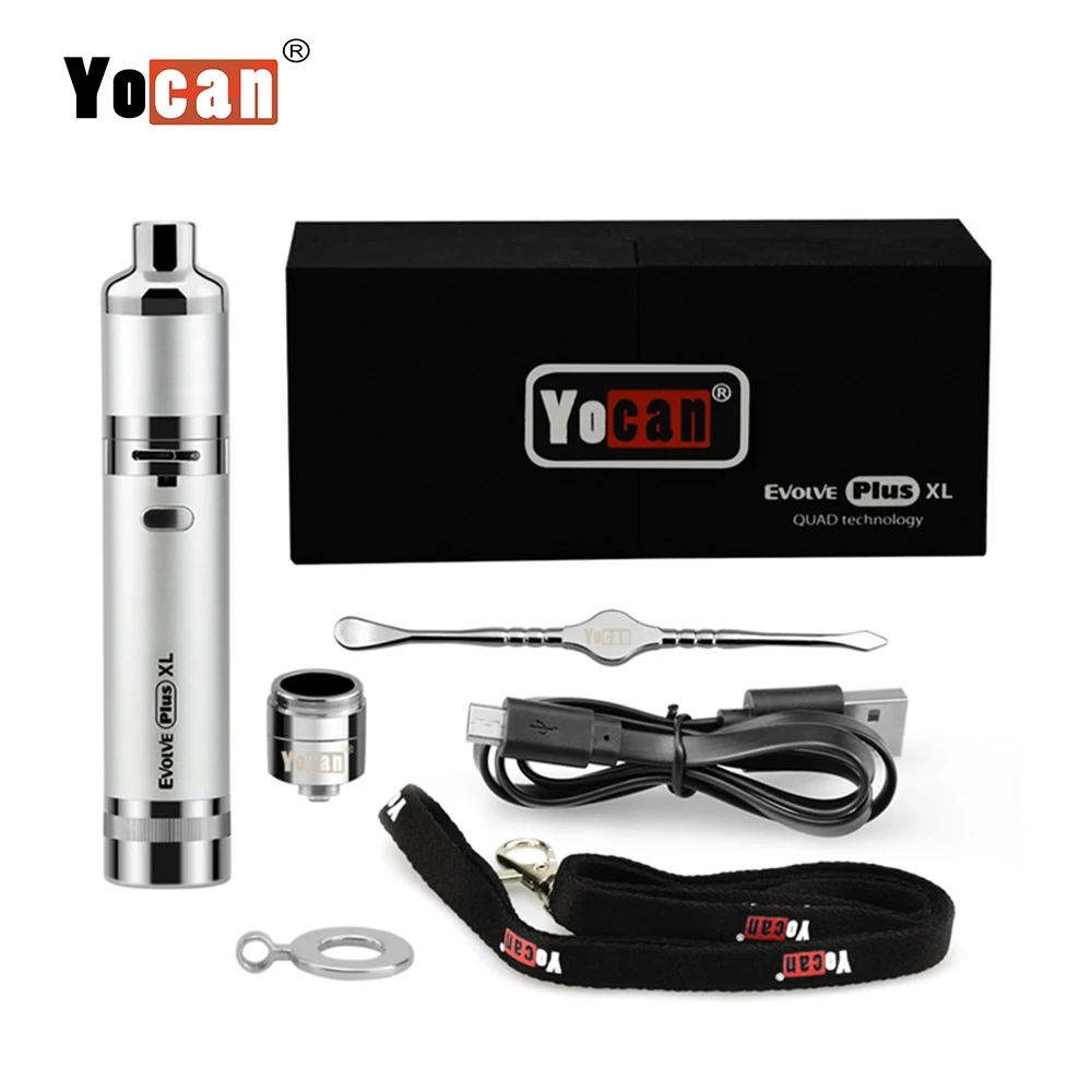 Оригинальный комплект Yocan Evolve Plus XL AIO встроенный аккумулятор 1400 мАч набор ручек