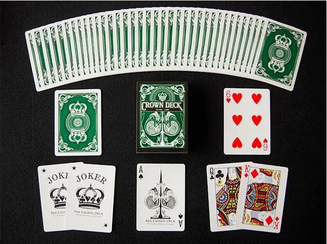 Бесплатная доставка 1 X The Crown V2 колоды игральных карт стандартная Игра В Покер Magic