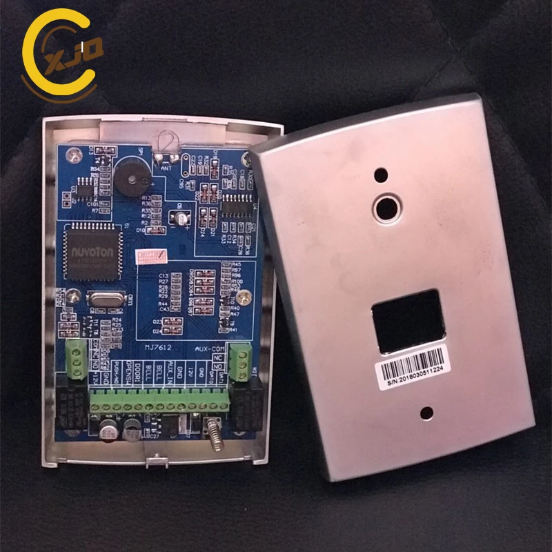 Горячая распродажа! XJQ Rfid металлическая клавиатура для контроля доступа с синей задней панелью-светильник для офисной двери+ 10 шт. 125 кГц Брелоки для ключей