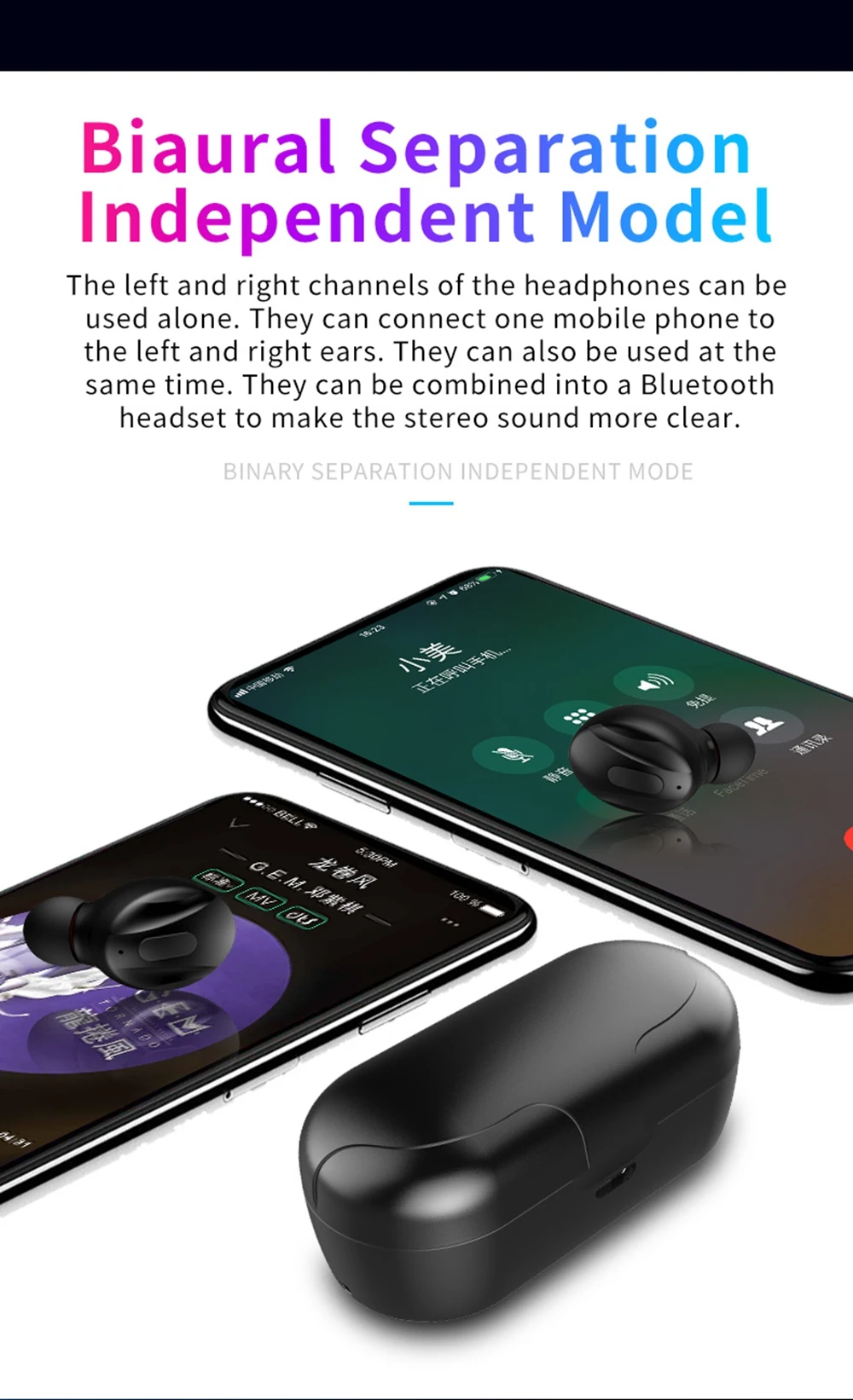 TWS Bluetooth наушники 5,0 беспроводные наушники Бас Спорт водонепроницаемый стерео игровая гарнитура с микрофоном зарядная коробка громкой связи