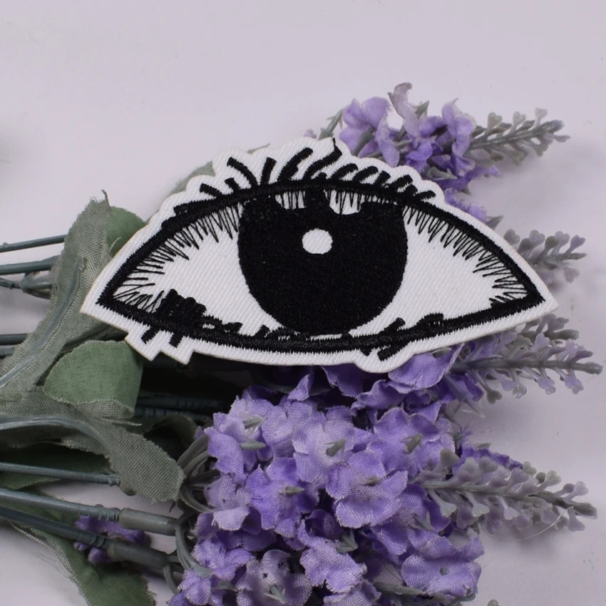 Белые глазные Глазные яблоки Татуировка wicca оккультный готический панк ретро