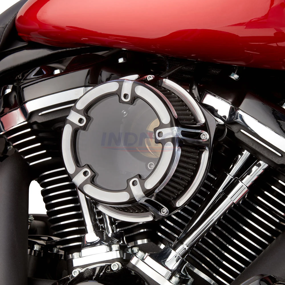 Воздушный фильтр для harley air inflow kit Touring FLHR electra glide ultra 2008-2016 softail прозрачный