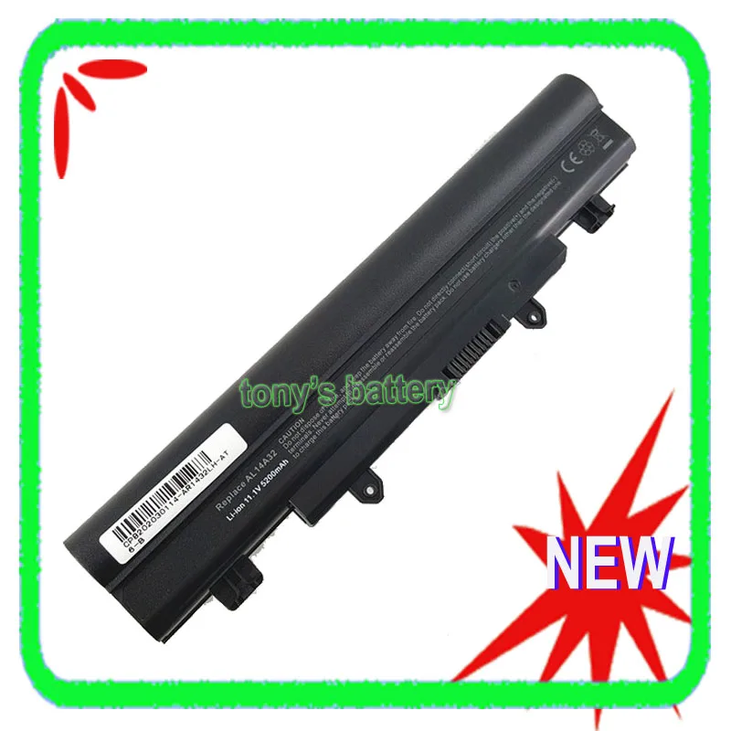 5200 мАч AL14A32 батарея для Acer Aspire E5 421 511 521 551 571 571P 572G V3 472 572G|battery for acer aspire|battery acerbattery aspire
