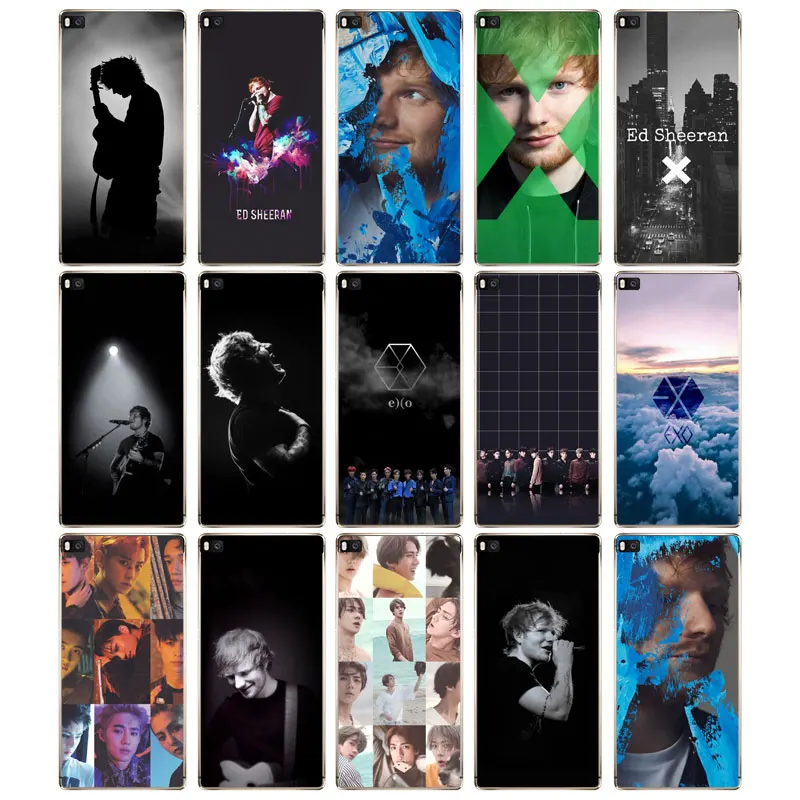 DREAMFOX M468 Sheeran Genio Exo Chanyeol Мягкий силиконовый чехол из ТПУ для Huawei P8 P9 P10 Lite Plus 2017 Honor 8