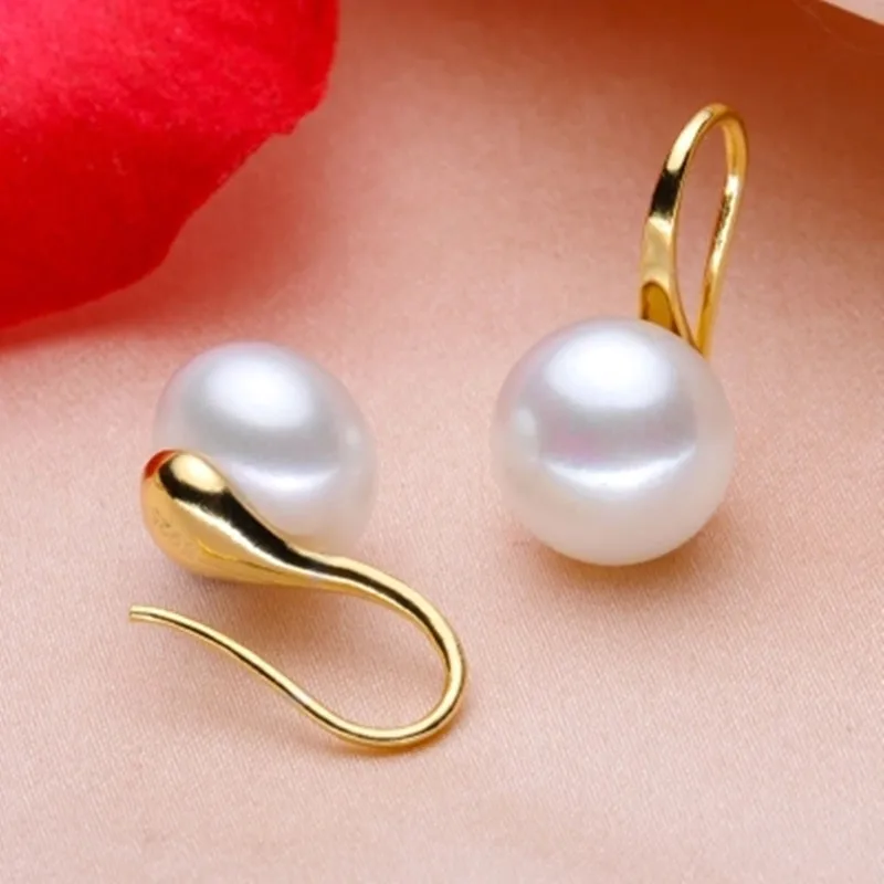 [NYMPH] серьги с жемчугом для женщин Ювелирные изделия вечерние E1010|jewelry cord|jewelry
