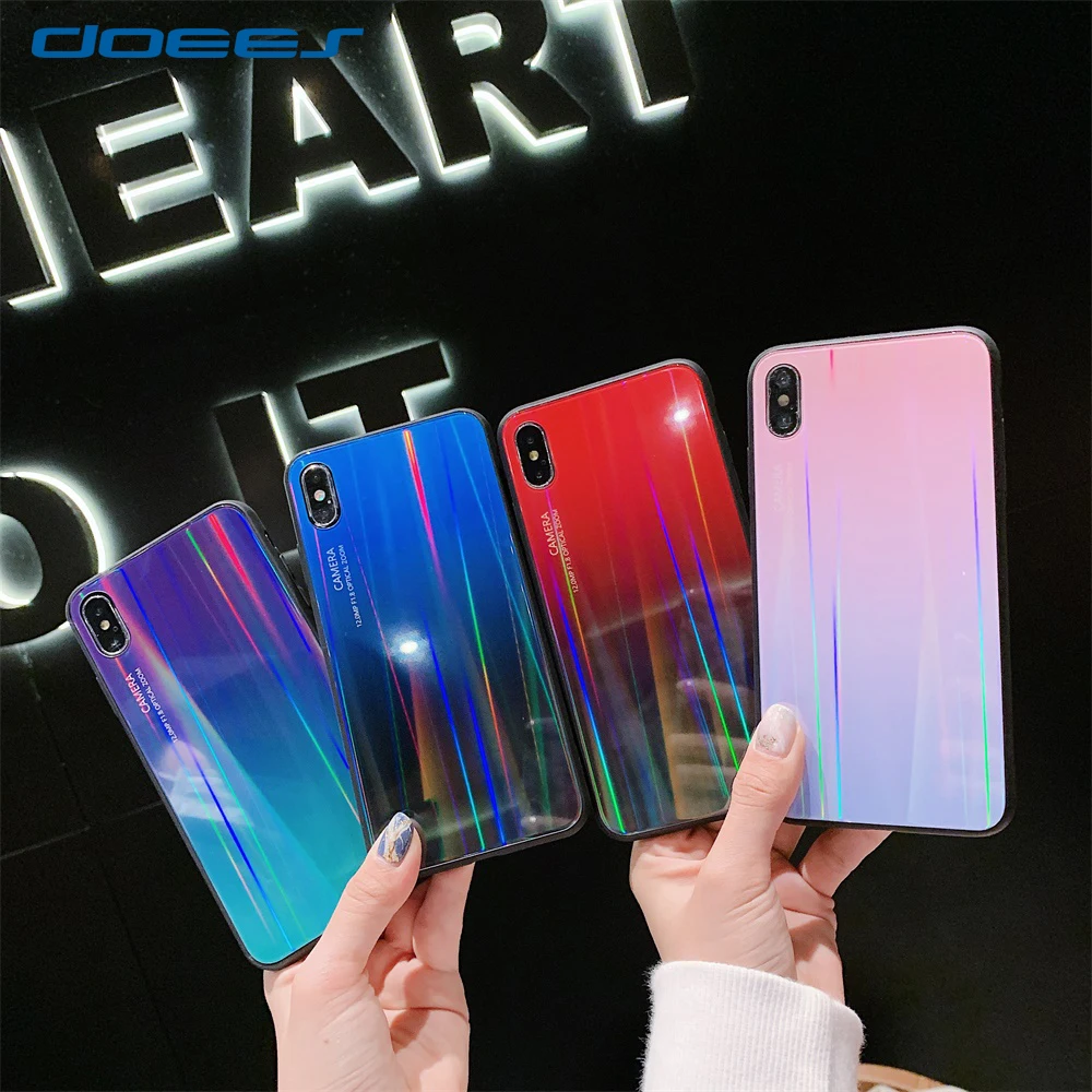Для Xiaomi Redmi Note 7 Чехол для мобильного телефона чехлы холодный закаленное Стекло