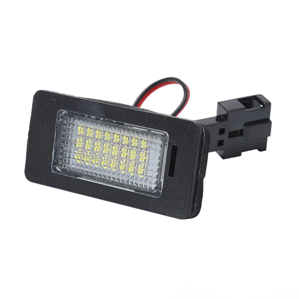 2шт номерной знак свет 14В 2 8 Вт 2835LED для Audi A1 A4 A5 A6 A7 OE8T0943021 4G0943021 | Автомобили и