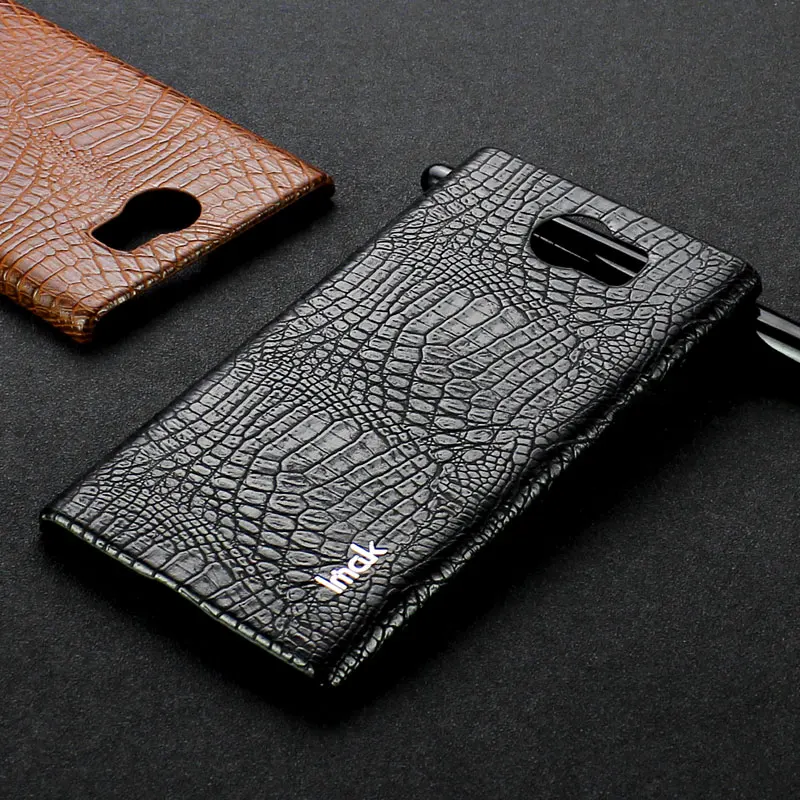 Imak Роскошные крокодиловой кожи кожаный чехол для blackberry priv люкс PU кожа задняя