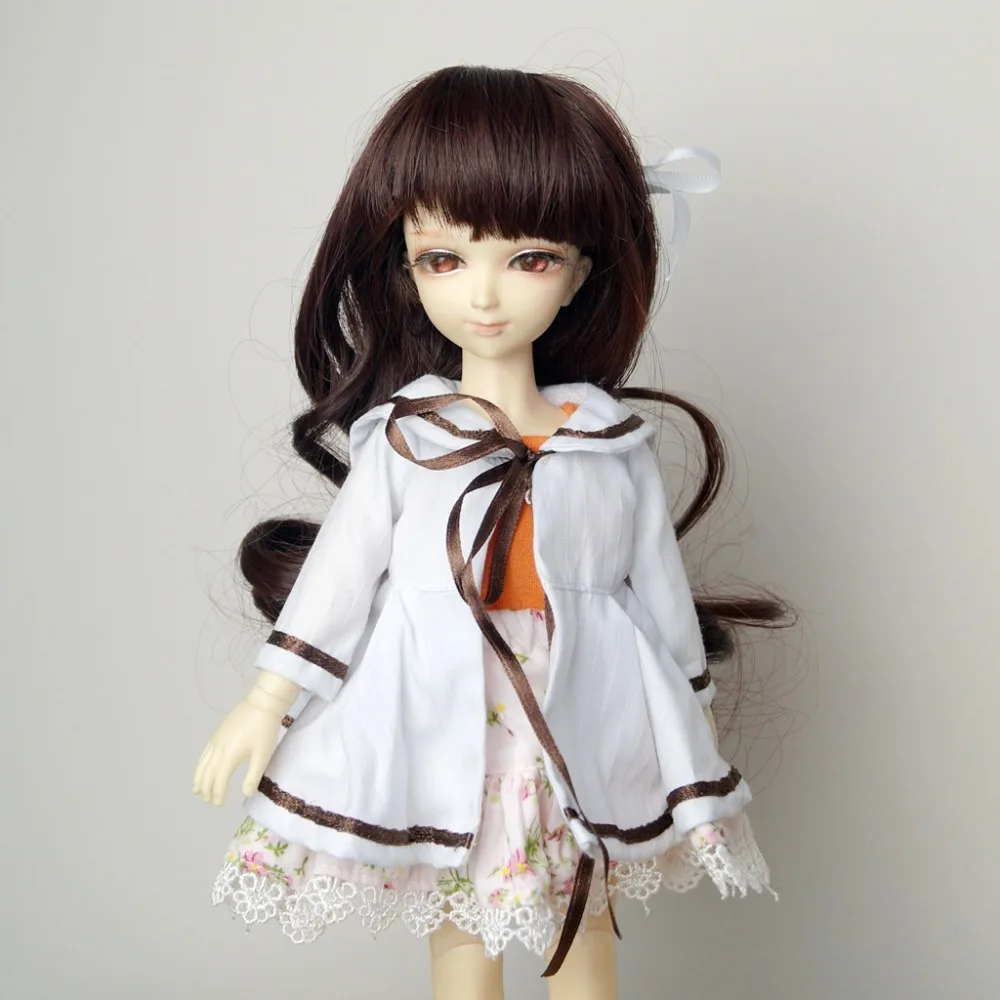 1/6 BJD пальто + мини юбка Топ наряды одежда для 11 &quot27 см высокая женская кукольная