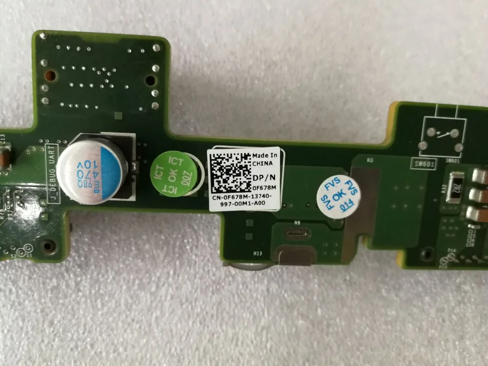 Для Dell R410 SAS жесткий диск объединительная плата F678M полностью