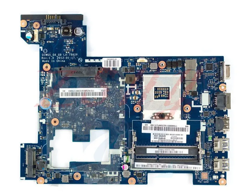 Материнская плата для ноутбука Lenovo G580 бесплатная доставка 100% ТЕСТ ОК|Док-станции