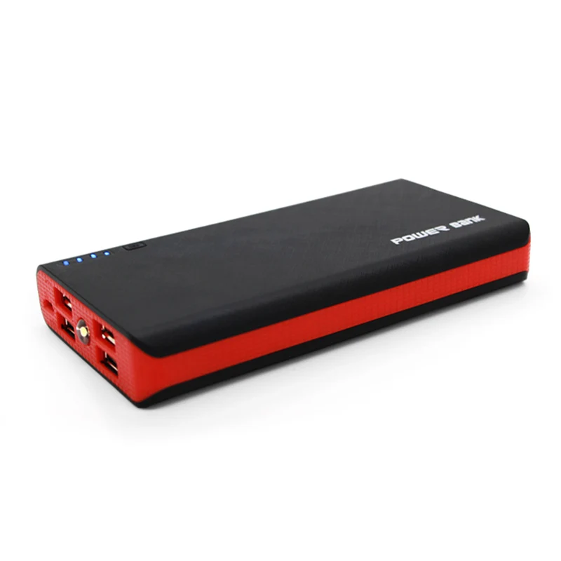 Высококачественный зарядный корпус электропитания 2.1A 4USB 6x18650 батарея DIY зарядное