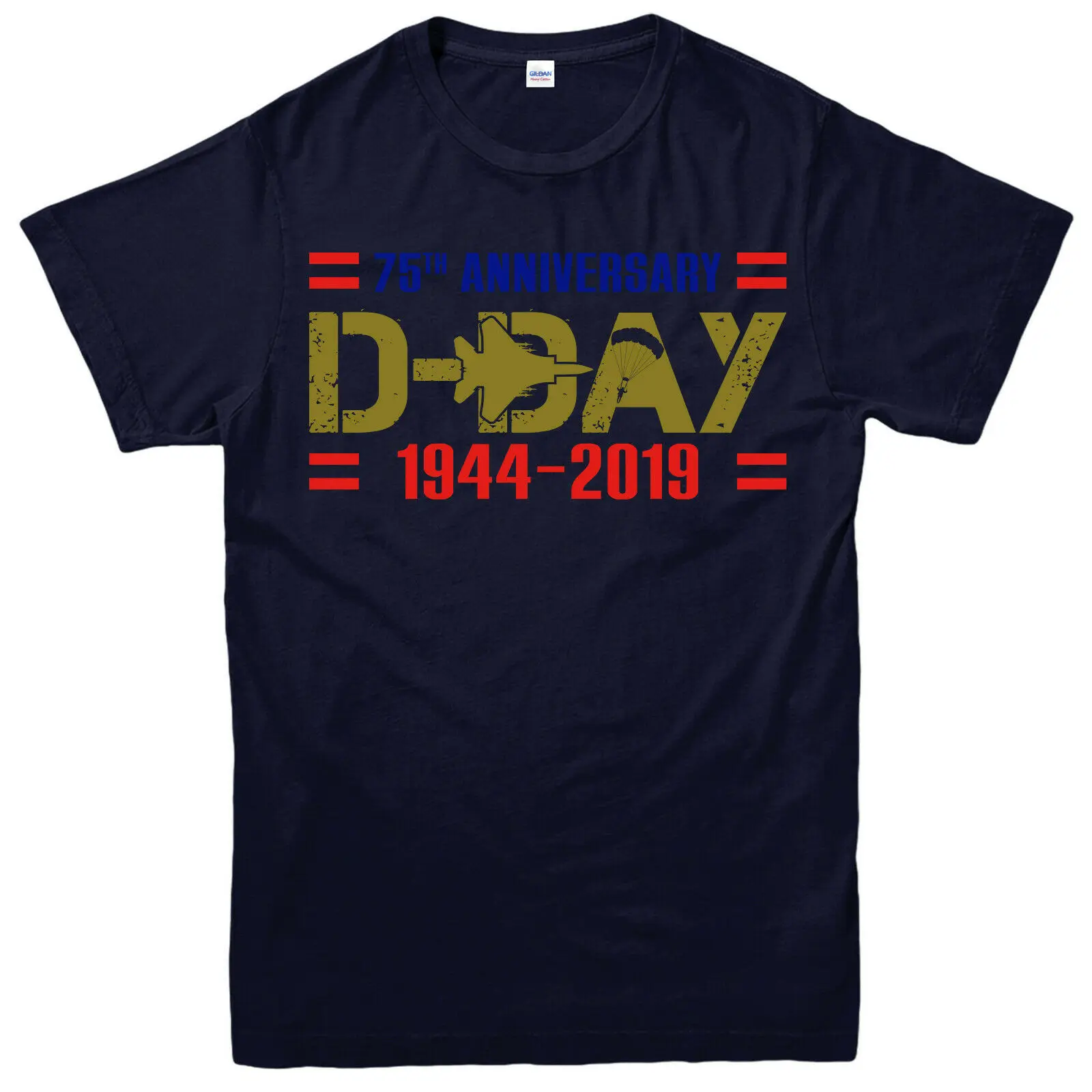 Футболка D Day 1944 2019 футболка большого размера для взрослых и детей с забавным