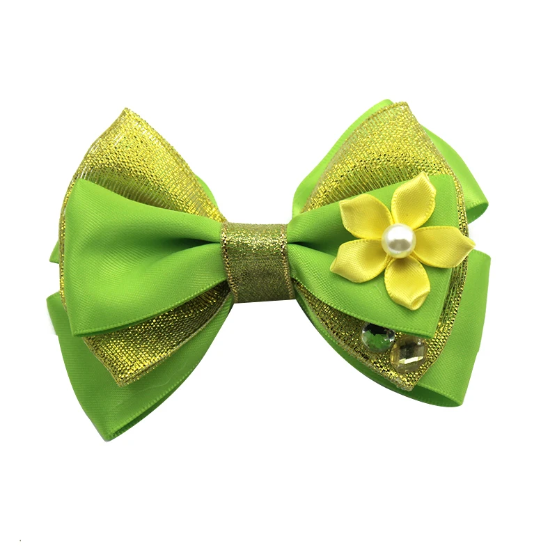 Модные 4 дюймовые ручки для волос студентов аксессуары премиум класса банты с