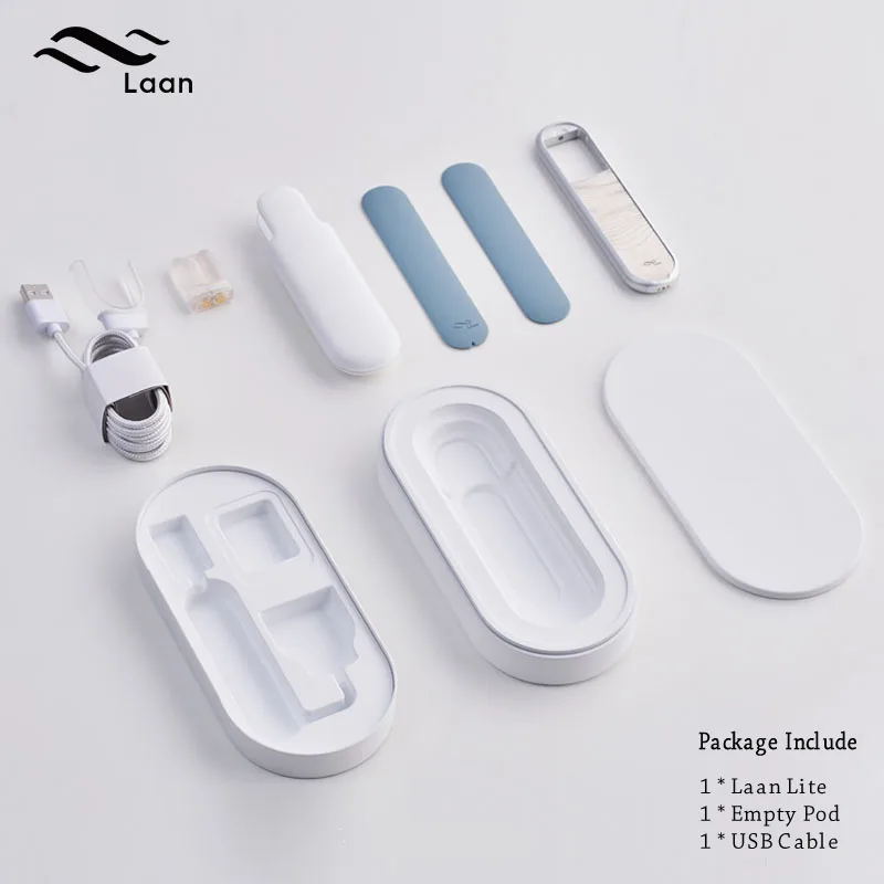 3 шт./лот Shanlaan Laan Lite Kit все в одном с батареей 320 мАч емкость 1 4 мл патрон 7 Вт
