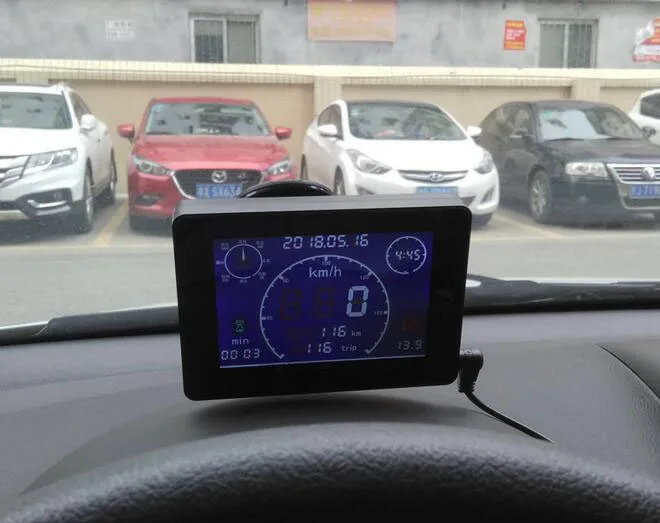 VEHTRKACNTOL GPS сигнал 12В/24В автомобильный Грузовик Спидометр измеритель скорости +