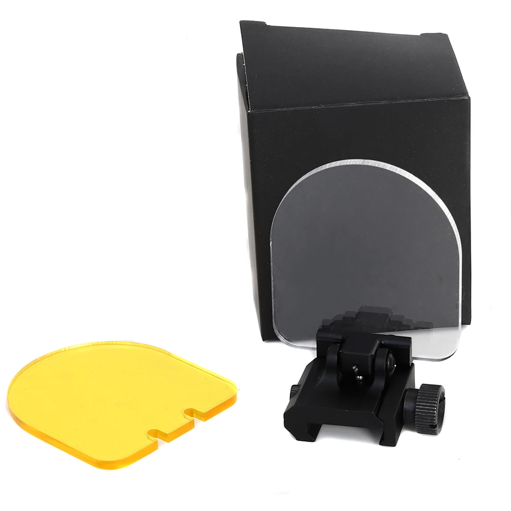 Прицел прозрачный пуленепробиваемая линза протектор Красный Зеленая точка