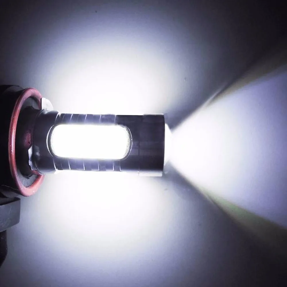 2 шт. белые светодиодные лампы H8 H11|Передние LED-фары для авто| |