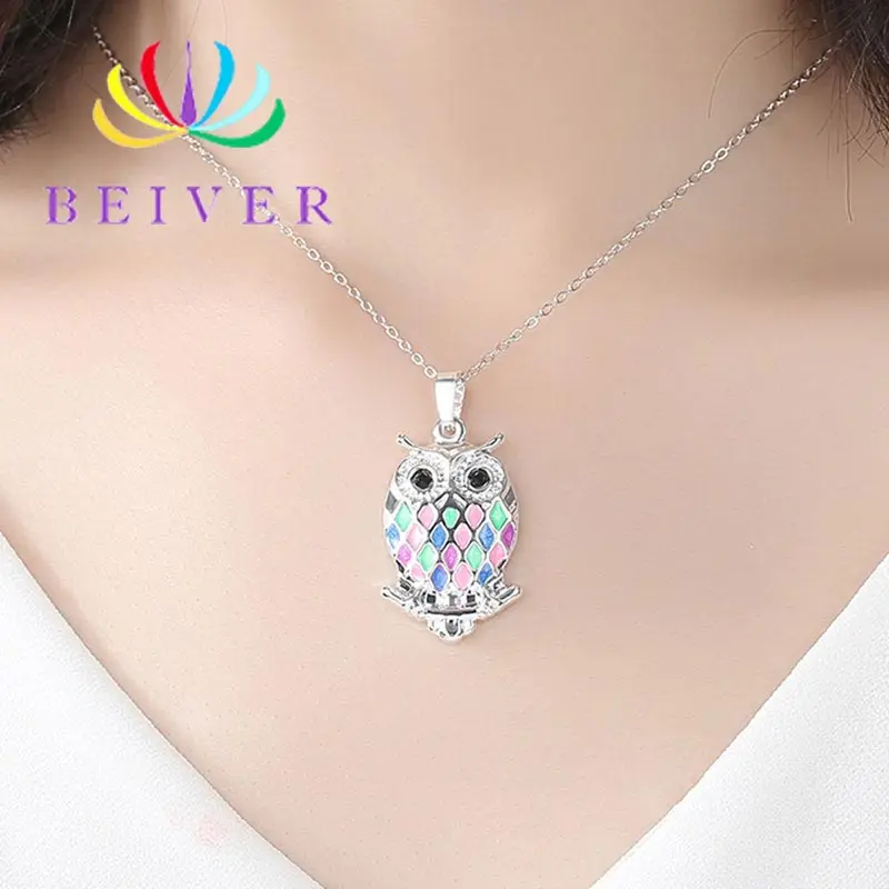 Женское Ожерелье с кулоном в виде совы | Украшения и аксессуары