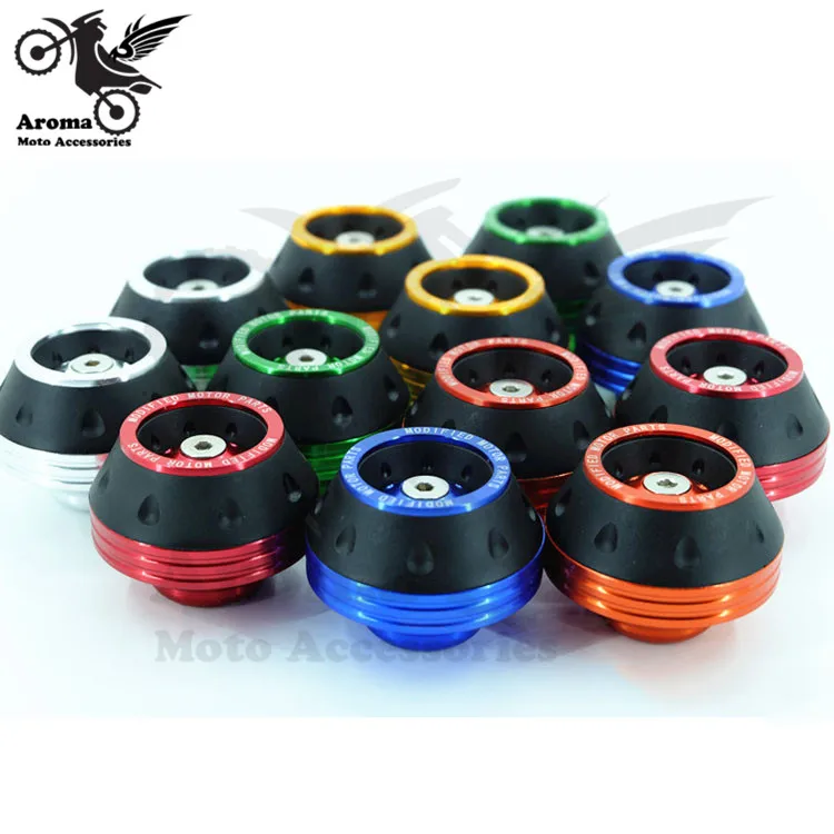 

colorful CNC motorcycle Frame Slider crash pads protectors for KTM motocross crash protector motorbike Falling Protection parts