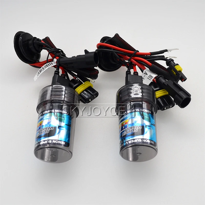 35 Вт 55 Автомобильная фара HID лампа Xenon H1 H3 H11 9005 9006 9012 H7 12V 55W 4300K 5000K 8000K 10000K 6000K