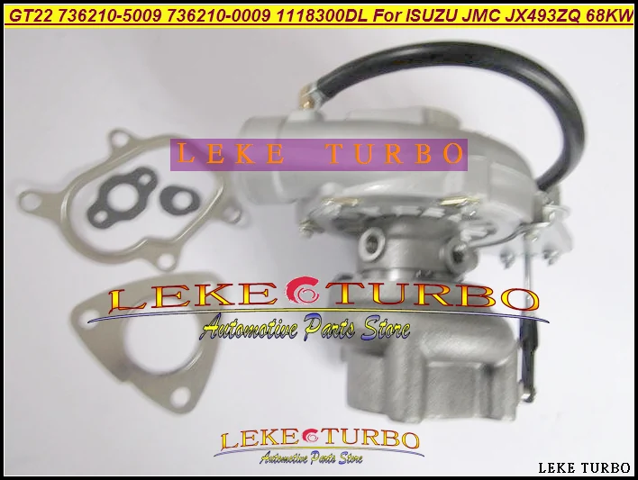 Турбокомпрессор GT22 736210 5009 0009 1118300DL для ISUZU JMC JX493 JX493ZQ 68 кВт|turbocharger| |