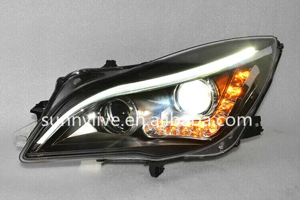 Для Buick Verano Regal Opel Insignia Ангельские глазки LED Фары для автомобиля светодиодный