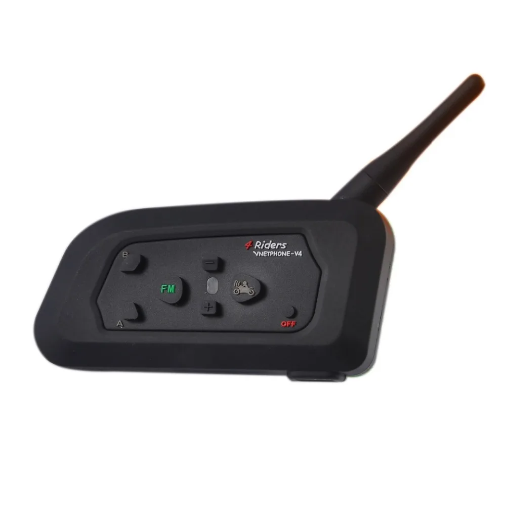 2 шт Vnetphone V4C 1200 м полнодуплексный футбольный рефери, гарнитура, Bluetooth наушники с fm-радио, BT, переговорные наушники