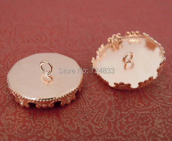 Пустые основа для кабошона с двумя петлями флакон крышки бутылок коннекторы