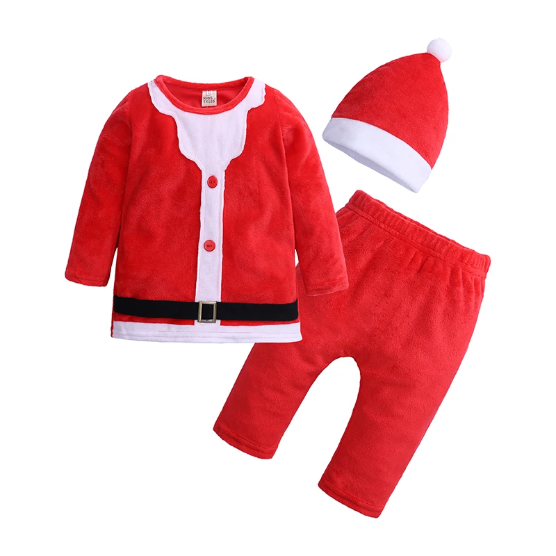 Xy-004 New Fashion 2020 Baby Clothes Autumn Winter Boys Girls Clothing Suit Cute Newborn 3Pcs Christmas Set for Infant Toddlers | Детская