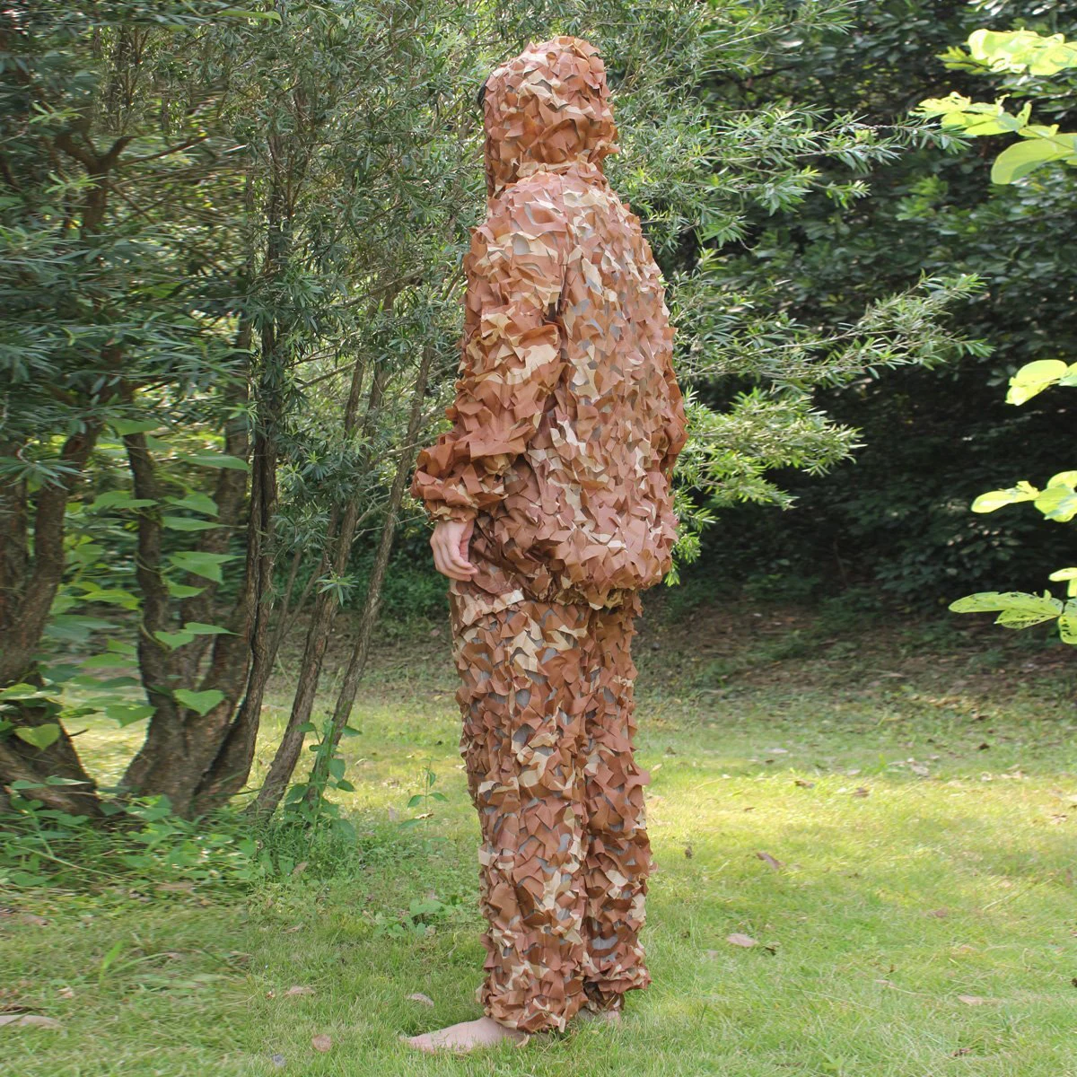 VILEAD 3 цвета 3D ghillie Костюмы Военная камуфляжная охотничья одежда снайперская одежда армейская страйкбольная Униформа тактическая бионическая для мужчин